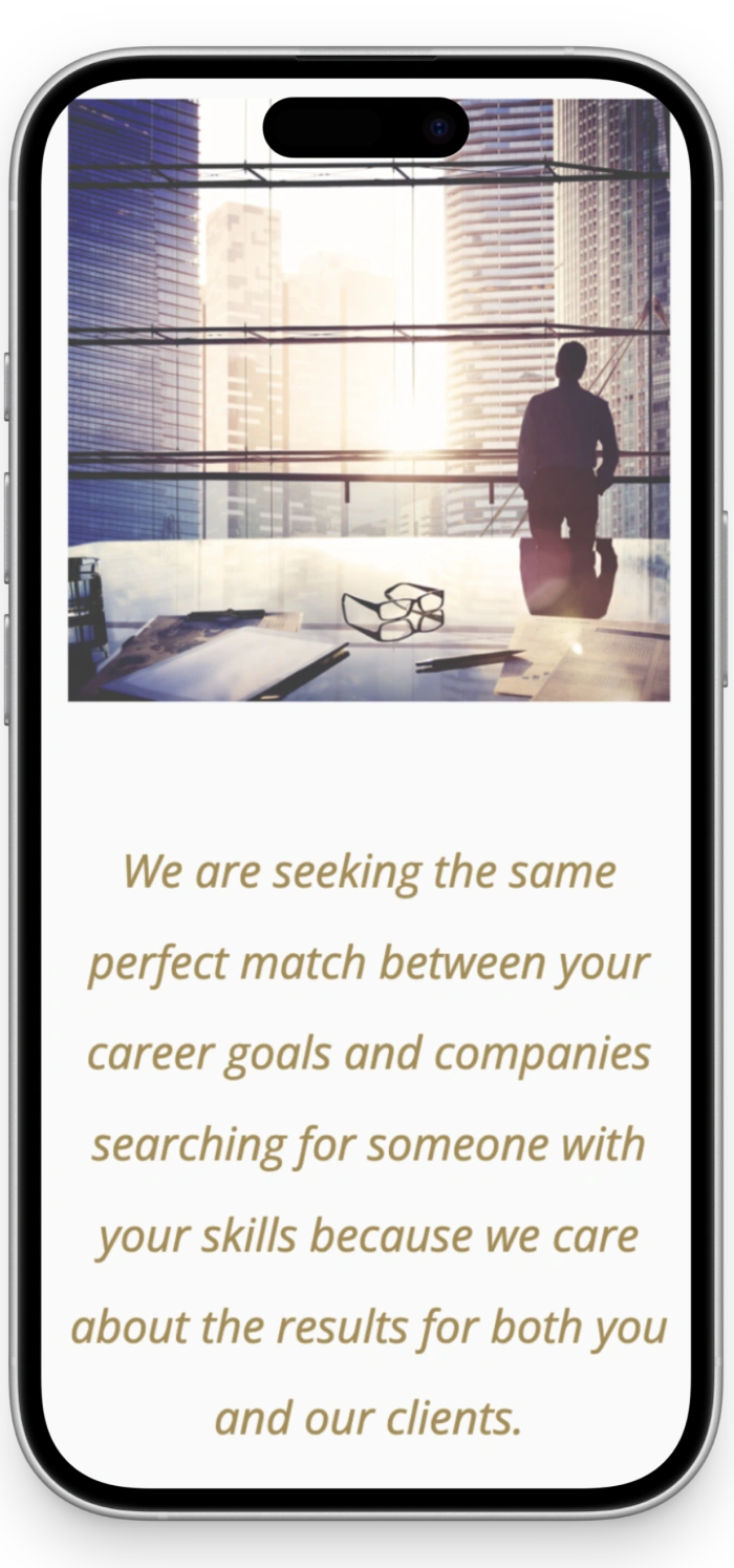 Almond & Associates Website Branding mobile view 3