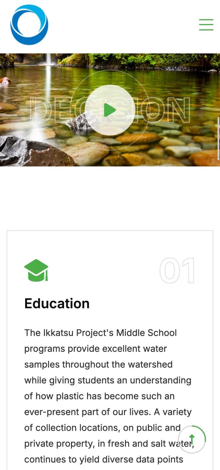 Ikkatsu Project mobile view 3