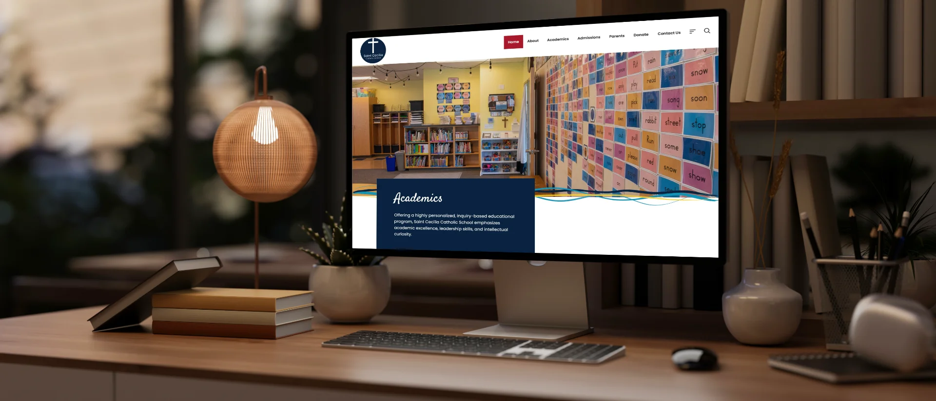 St Cecilia School & Church Website
