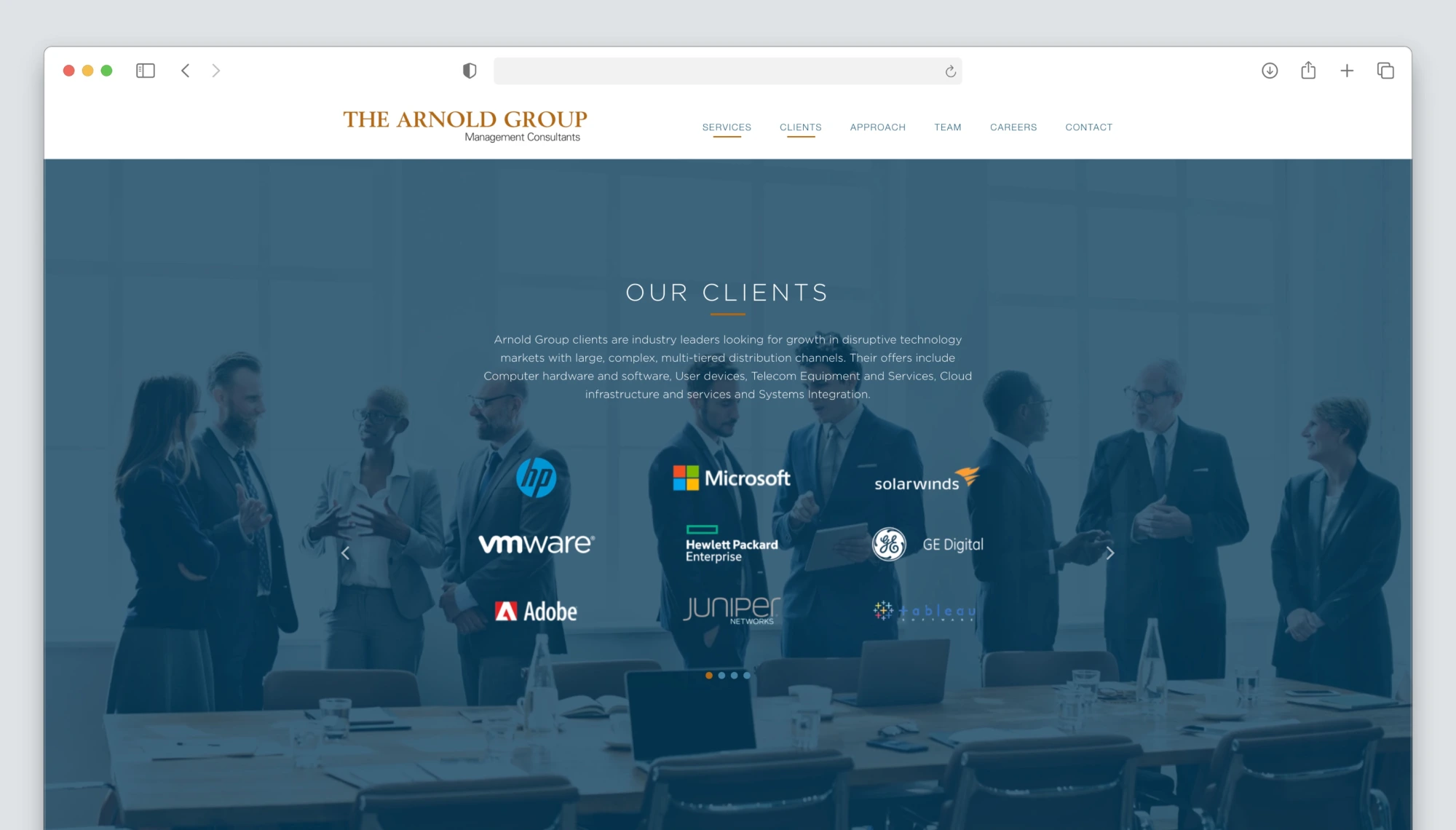 The Arnold Group Business Website