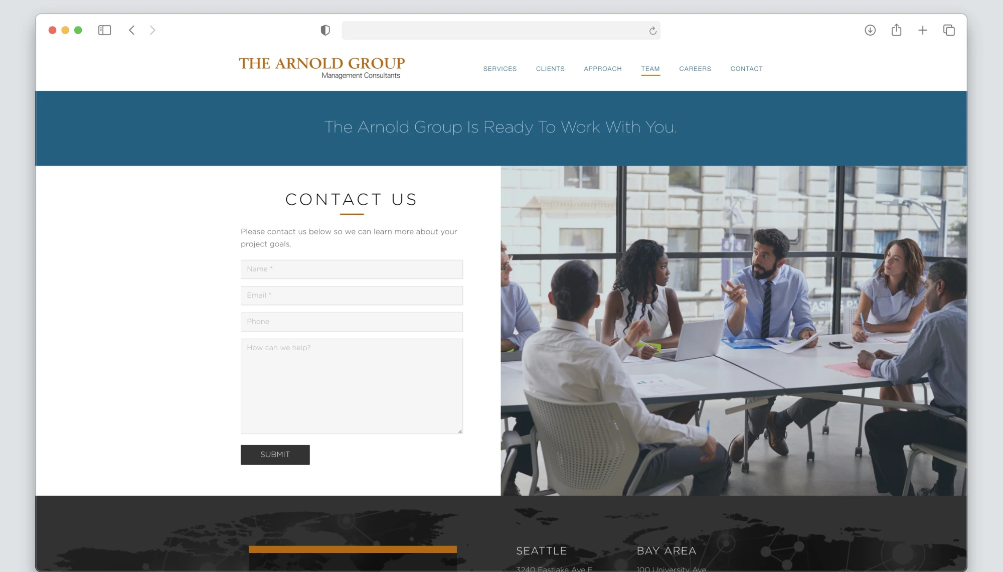 The Arnold Group Business Website
