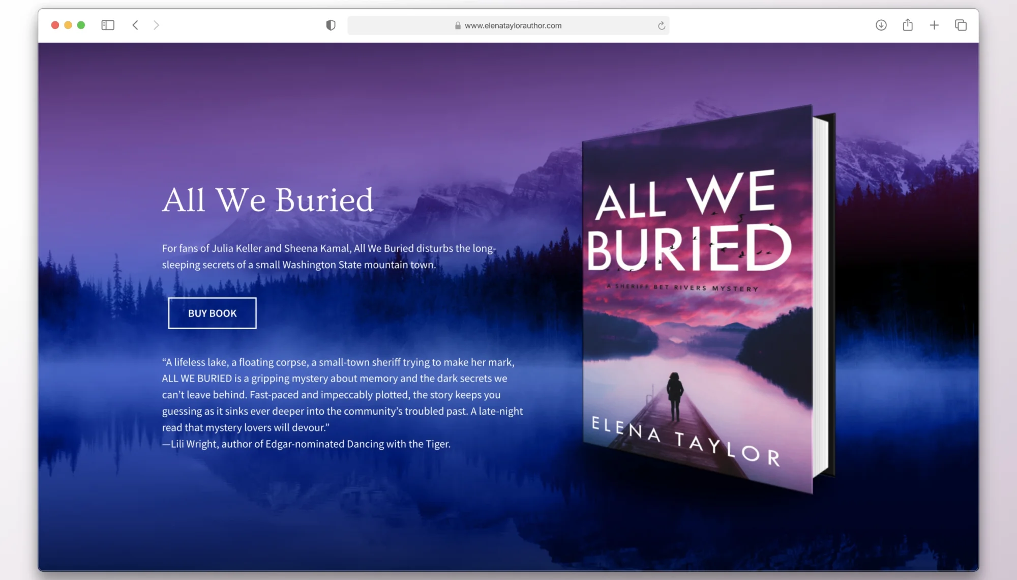 Elena Taylor Author Website