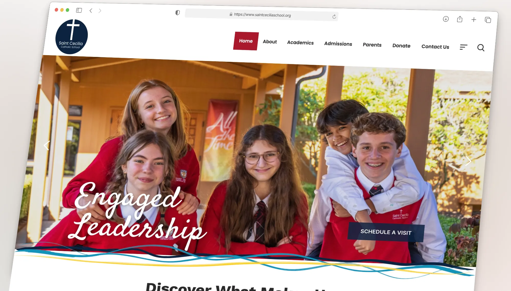 St Cecilia School & Church Website