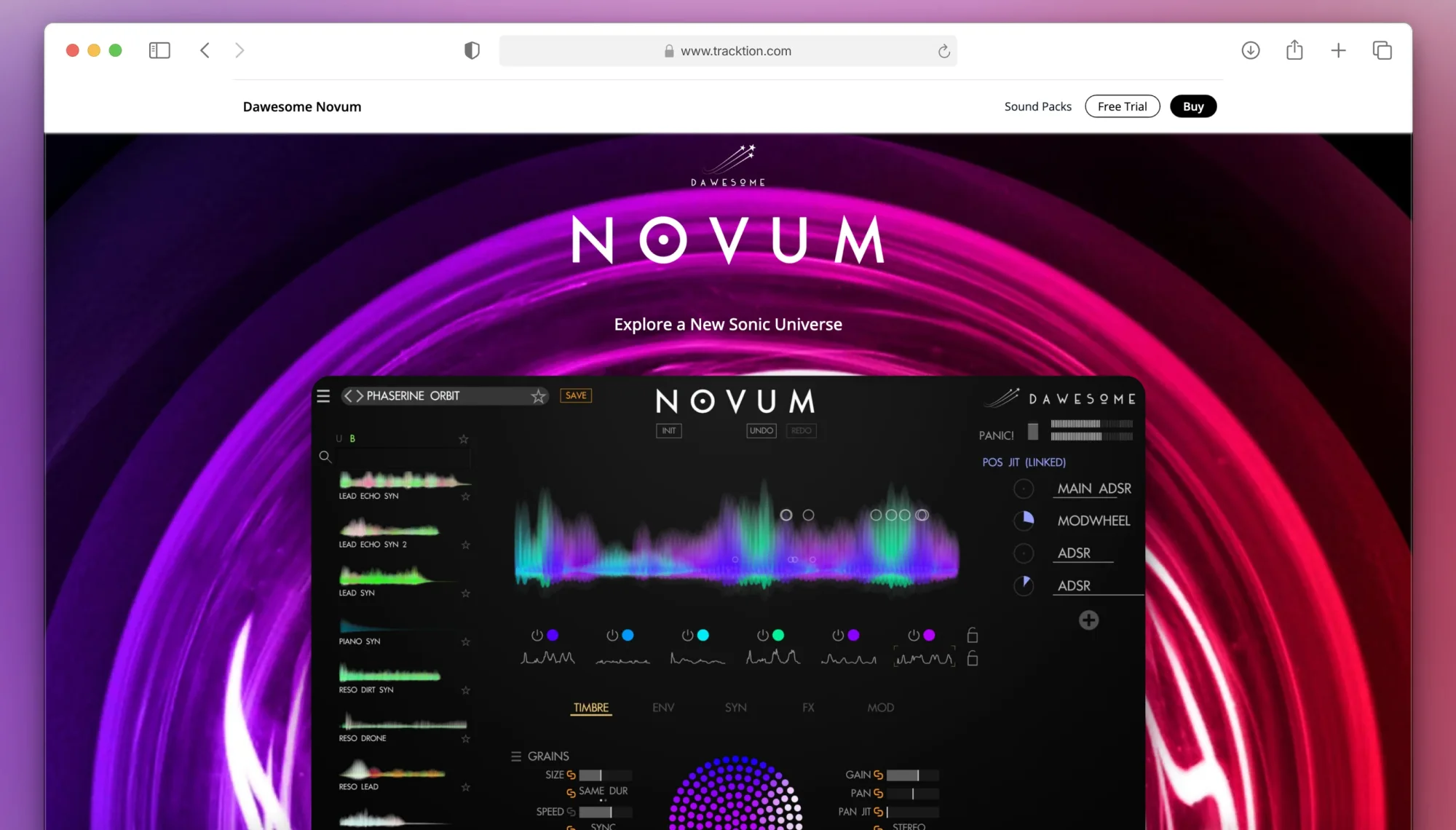 Tracktion E-commerce Store