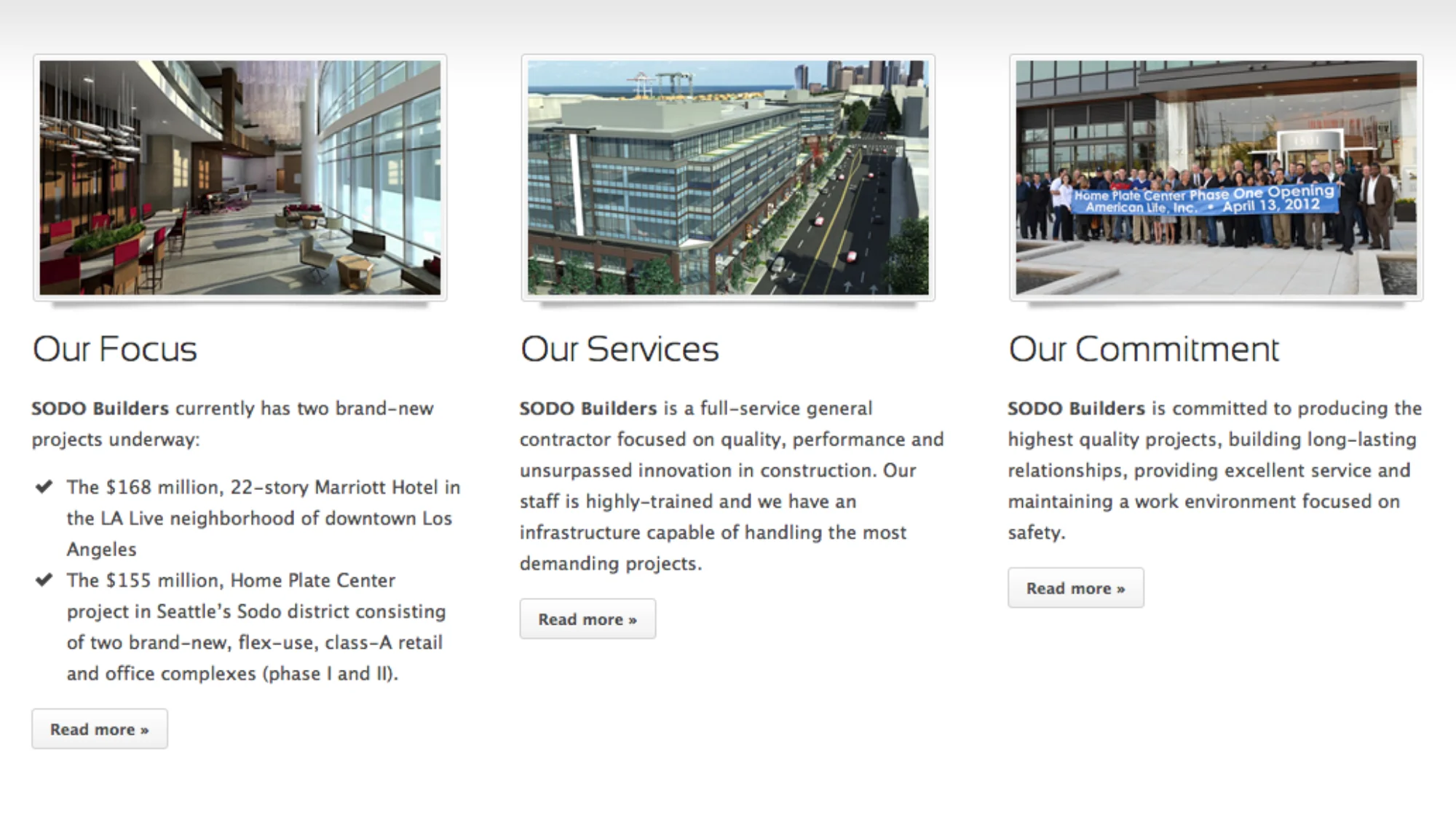 SODO Builders Commercial Construction